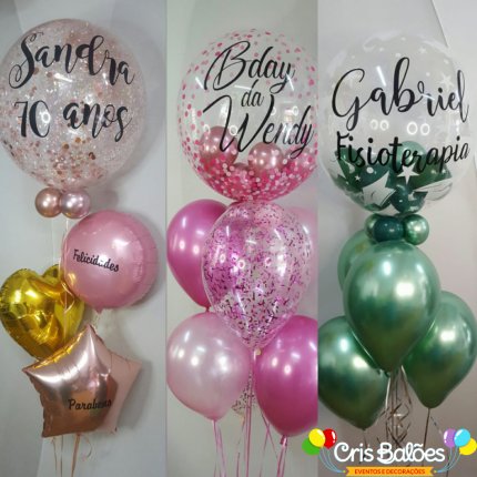 Buques De Balões a Gás Personalizados