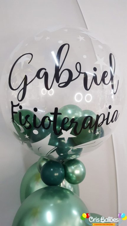 Balões  Bubbles de Bolinhas Personalizado